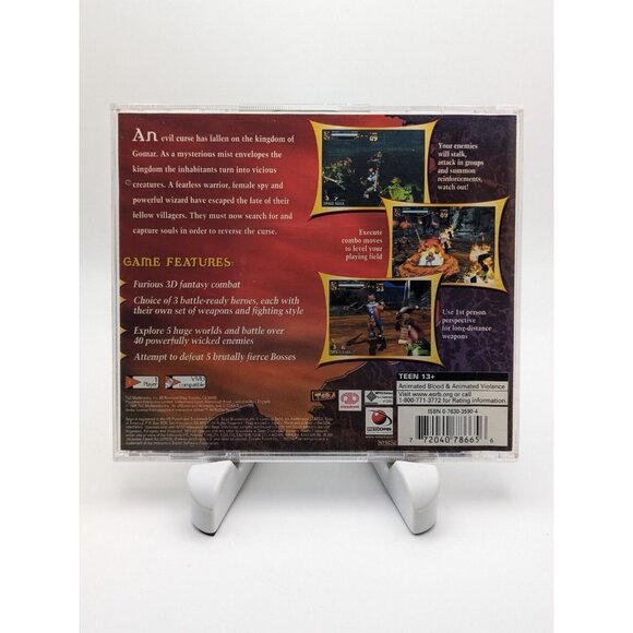 Soul Fighter (Sega Dreamcast, 1999) Complete w/ Manual ~ Tested & Works - Picture 2 of 12